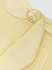 Reiss Amelie Pleated Belted Midi Skirt - Larawan 10 ng 10