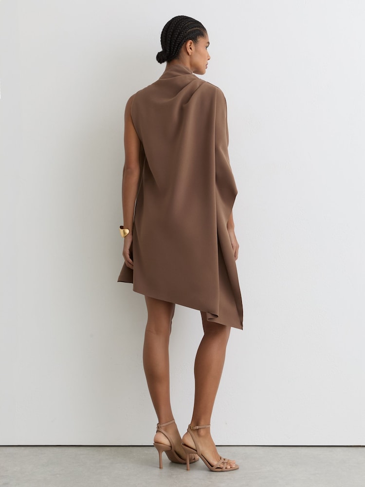 reiss one shoulder sweater dress Reiss