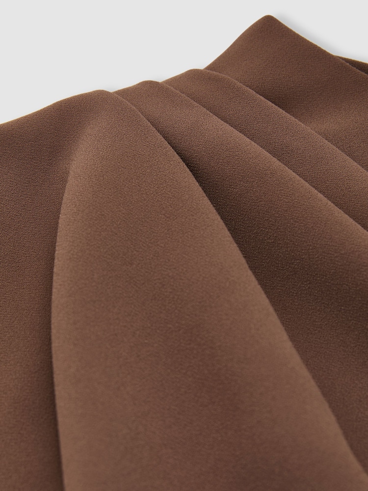 Rochie mini drapată cu un umăr gol Reiss Ellery - Imaginea 7 din 7