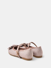 Accessorize dekliški čevlji s pentljo in bleščicami - Slika 2 iz 2