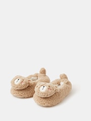 Accessorize Girls Bear Slippers - Slika 1 iz 2