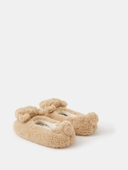 Accessorize Girls Bear Slippers - Slika 2 iz 2
