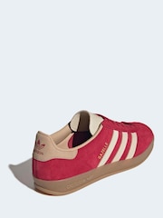 adidas Originals Burgundy Gazelle Indoor Trainers - Image 5 of 10