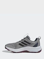 adidas Terrex Grey Tracefinder 2 Trail Running Trainers - Image 2 of 8