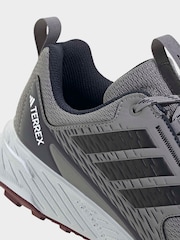 adidas Terrex Grey Tracefinder 2 Trail Running Trainers - Image 7 of 8