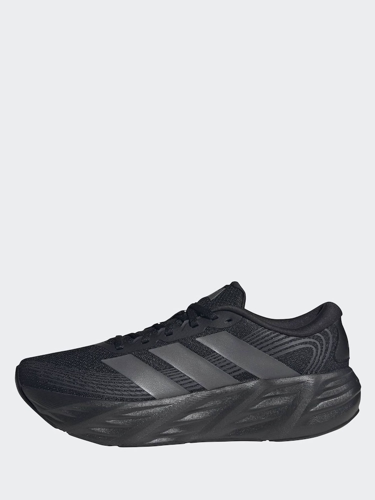 adidas Black Galaxy 8 Running Trainers - Image 10 of 10
