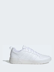 adidas White Courtwave Trainers - Image 1 of 9
