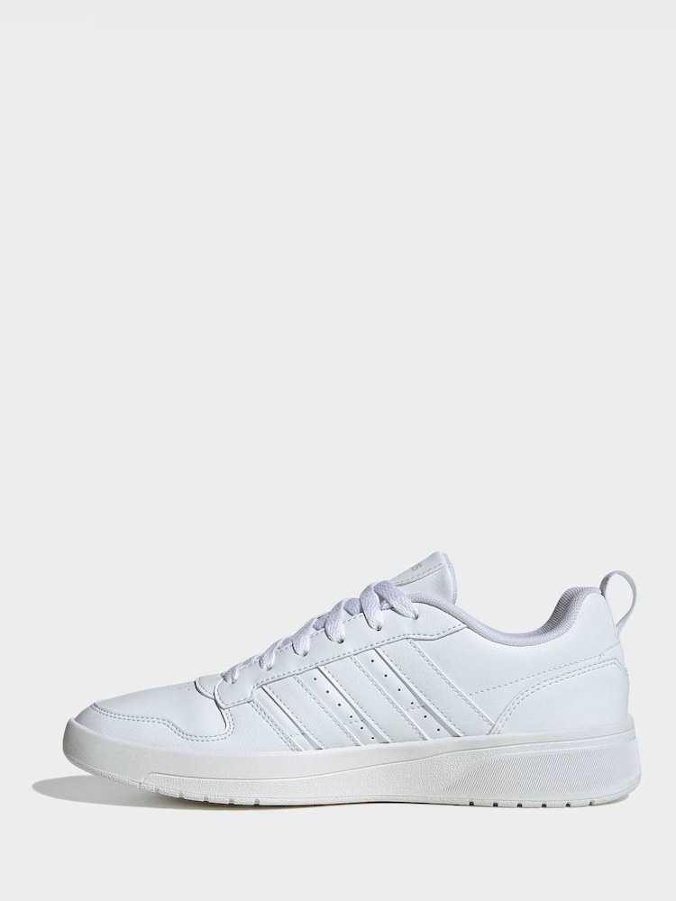 adidas White Courtwave Trainers - Image 2 of 9