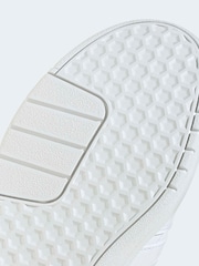 adidas White Courtwave Trainers - Image 9 of 9