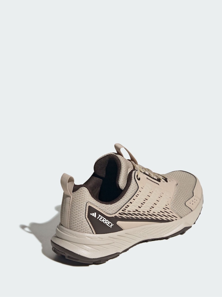 adidas Terrex Beige Tracefinder 2 Trail Running Trainers - Image 2 of 4