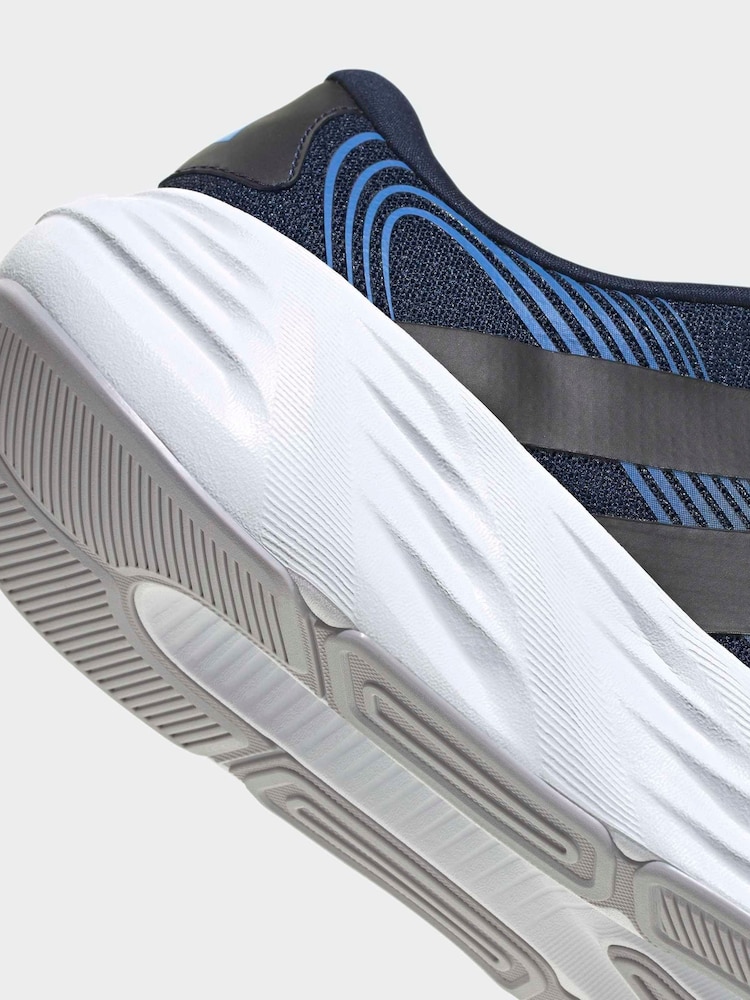 adidas Blue Galaxy 8 Running Trainers - Image 8 of 8