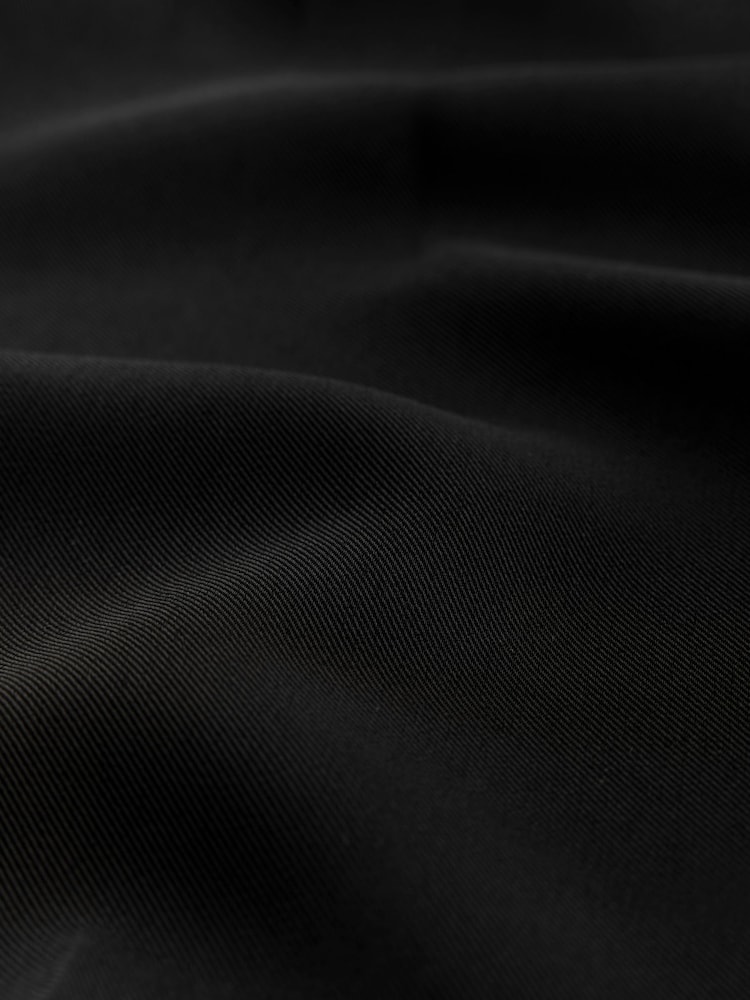 Black Tie Waist Wide Leg Trousers - Image 2 of 3 Black Tie Waist Wide Leg Trousers - Image 2 of 3