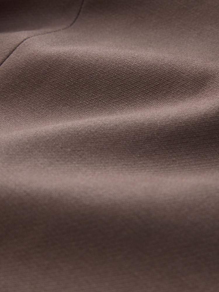 Mink Brown N. Premium Twill Asymmetric Blazer - Image 8 of 8 Mink Brown N. Premium Twill Asymmetric Blazer - Image 8 of 8