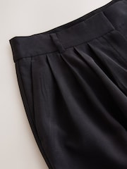 Noir - Balloon Leg Tailored Trousers - Image 8 de 9