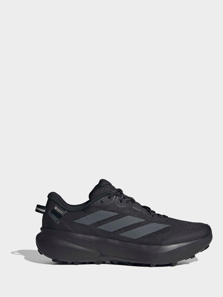 adidas Terrex Black Tracefinder Plus Gore-Tex Trail Running Trainers - Image 1 of 8 adidas Terrex Black Tracefinder Plus Gore-Tex Trail Running Trainers - Image 1 of 8
