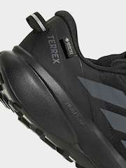 adidas Terrex Black Tracefinder Plus Gore-Tex Trail Running Trainers - Image 7 of 8