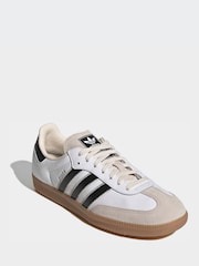 adidas Originals White Samba OG Trainers - Image 1 of 10