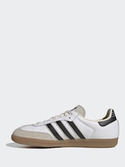 adidas Originals White Samba OG Trainers - Image 5 of 10