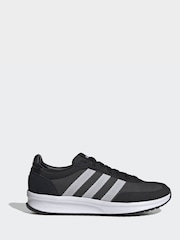 adidas Black Run 70s 2.0 Knit Trainers - Image 1 of 8