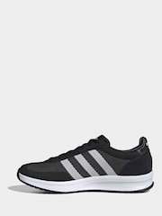 adidas Black Run 70s 2.0 Knit Trainers - Image 2 of 8
