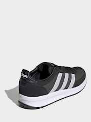 adidas Black Run 70s 2.0 Knit Trainers - Image 4 of 8