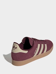 adidas Originals Burgundy Gazelle Trainers - Image 4 of 8