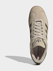 adidas Originals Beige Gazelle Trainers - Image 5 of 9
