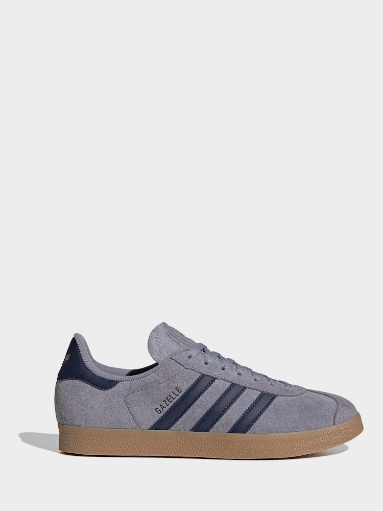 adidas Originals Purple Gazelle Trainers - Image 1 of 8 adidas Originals Purple Gazelle Trainers - Image 1 of 8