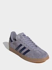 adidas Originals Purple Gazelle Trainers - Image 4 of 8