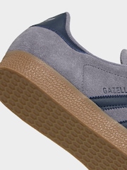 adidas Originals Purple Gazelle Trainers - Image 7 of 8