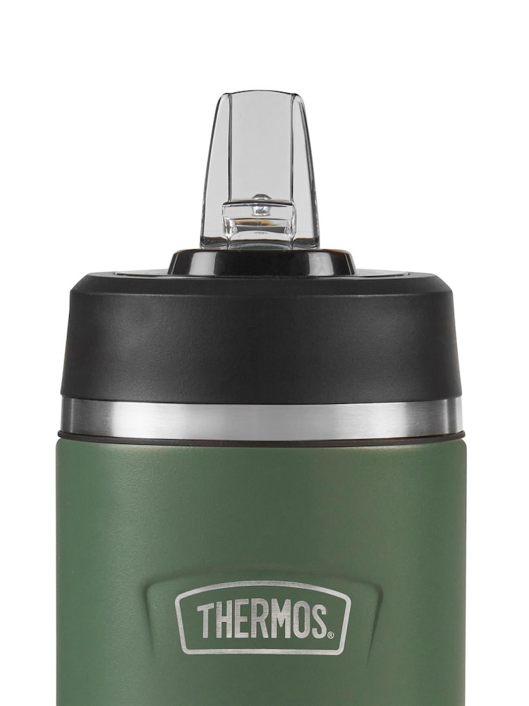 Thermos Rock Cap Green Icon Series 710 ml Water Bottle w/ Straw Lid - Image 2 of 5