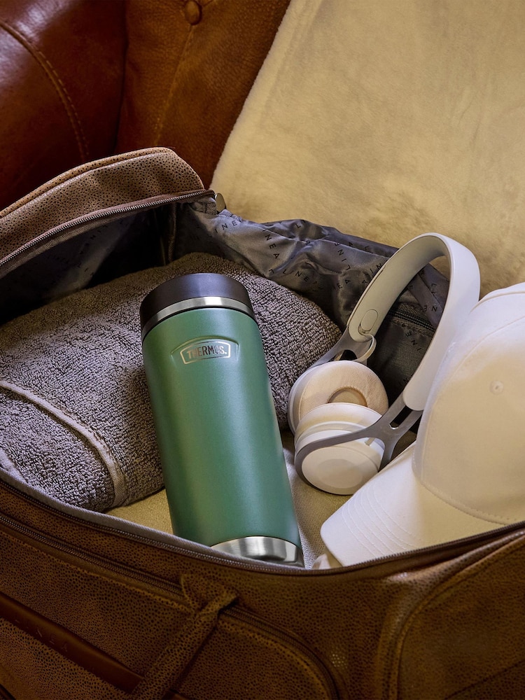 Thermos Rock Cap Green Icon Series 710 ml Water Bottle w/ Straw Lid - Image 5 of 5