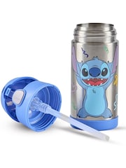 Thermos Blue F401 Stitch 355ml Disney Funtainer Bottle - Image 6 of 6