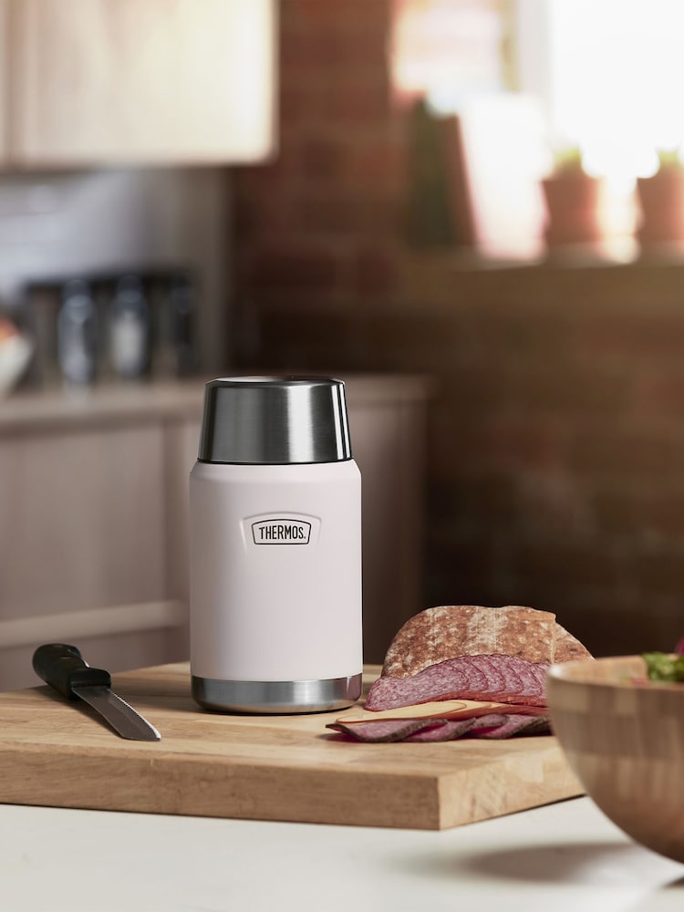 Thermos Pink Icon Series Food Flask 710ml - Image 6 of 6 Thermos Pink Icon Series Food Flask 710ml - Image 6 of 6