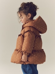 Toffee Gold Shower Resistant Padded Coat (3mths-7yrs) - Image 3 of 10
