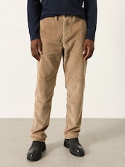 FatFace Natural Cord Straight Fit Trousers - Image 1 of 6