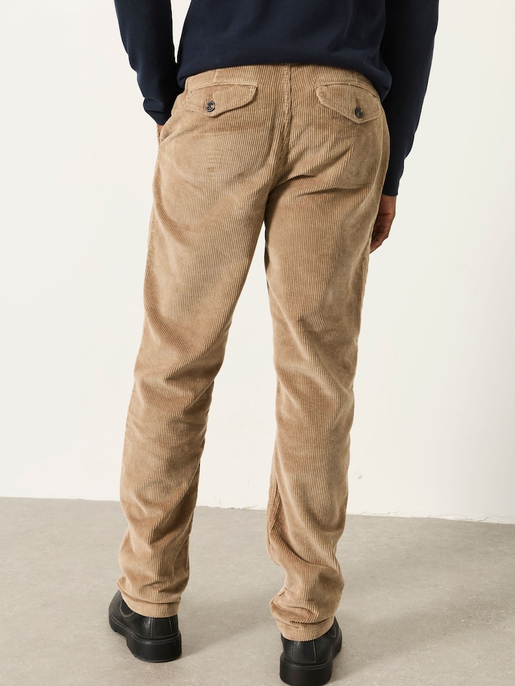 FatFace Natural Cord Straight Fit Trousers - Image 2 of 6