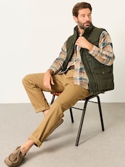 Pierre - Pantalon chino FatFace habillé ajusté - Image 3 de 6