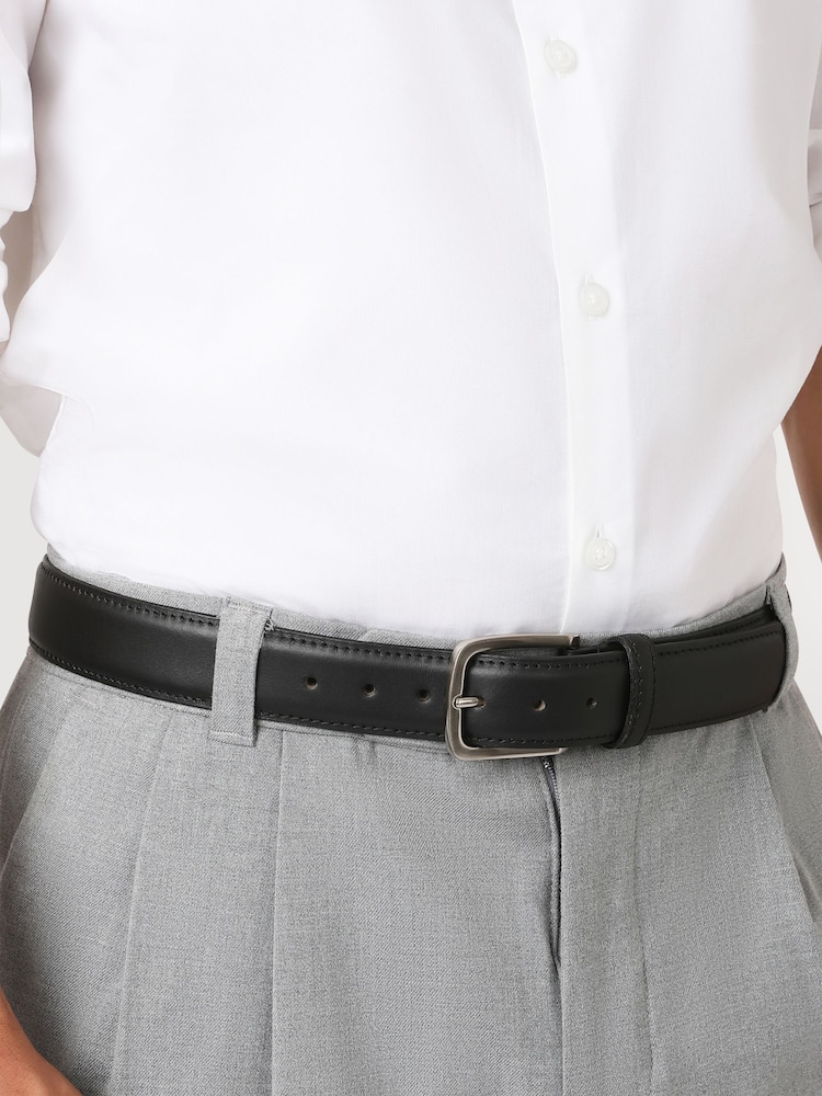 Jones Bootmaker Black Urban Leather Belt - Image 3 of 3 Jones Bootmaker Black Urban Leather Belt - Image 3 of 3