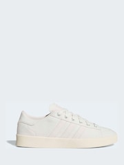 adidas White Jump Hook Low Trainers - Image 1 of 8