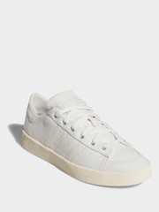 adidas White Jump Hook Low Trainers - Image 3 of 8