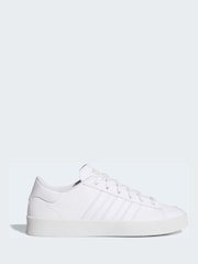 adidas White Jump Hook Low Trainers - Image 3 of 8