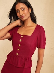 Love & Roses Red Dress - Image 4 of 4