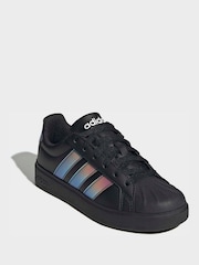 שחור - adidas נעלי ספורט לילדים, דגם Streettalk - תמונה 1 מתוך 9