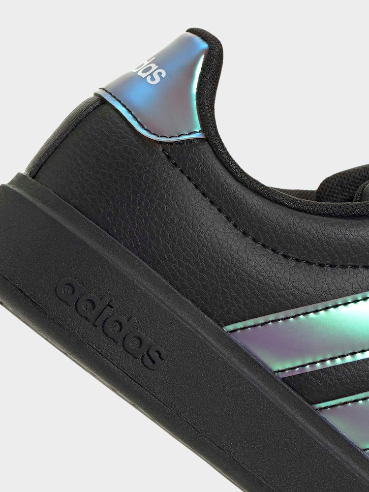 שחור - adidas נעלי ספורט לילדים, דגם Streettalk - תמונה 9 מתוך 9