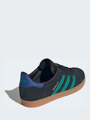 adidas Originals Black Junior Gazelle Trainers - Image 2 of 8
