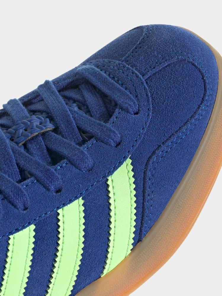 adidas Originals Blue Gazelle Indoor Trainers - Image 10 of 10 adidas Originals Blue Gazelle Indoor Trainers - Image 10 of 10