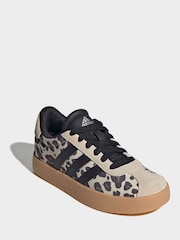 adidas Brown VL Court 3.0 Kids Trainers - Image 1 of 9
