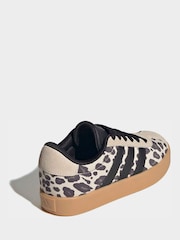 adidas Brown VL Court 3.0 Kids Trainers - Image 4 of 9