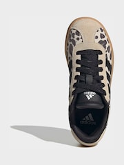 adidas Brown VL Court 3.0 Kids Trainers - Image 5 of 9